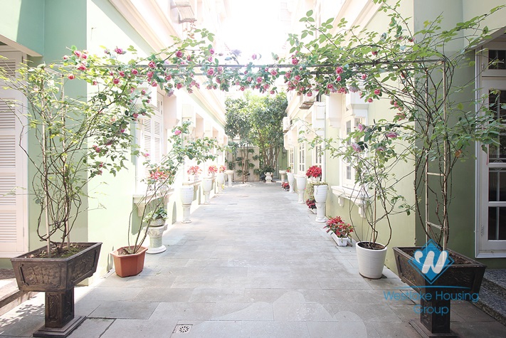 Modern and beautiful house for rent in Ciputra compound, Tay Ho District, Ha Noi